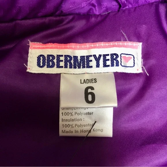 Vintage 80s 90s Obermeyer Renoir Ski Snowboard Jacket Coat Statement Colorful 6